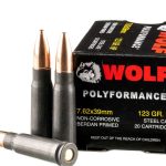 1000 Rounds of 123gr HP 7.62x39mm Ammo by Wolf (Ak47)