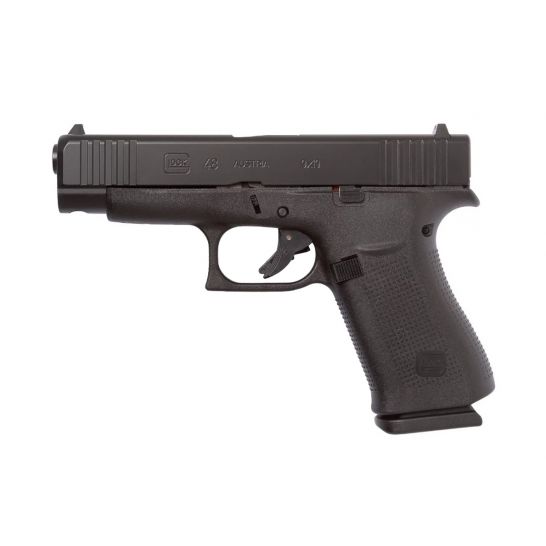 Glock G48 4.17"9mm Compact Pistol, Black