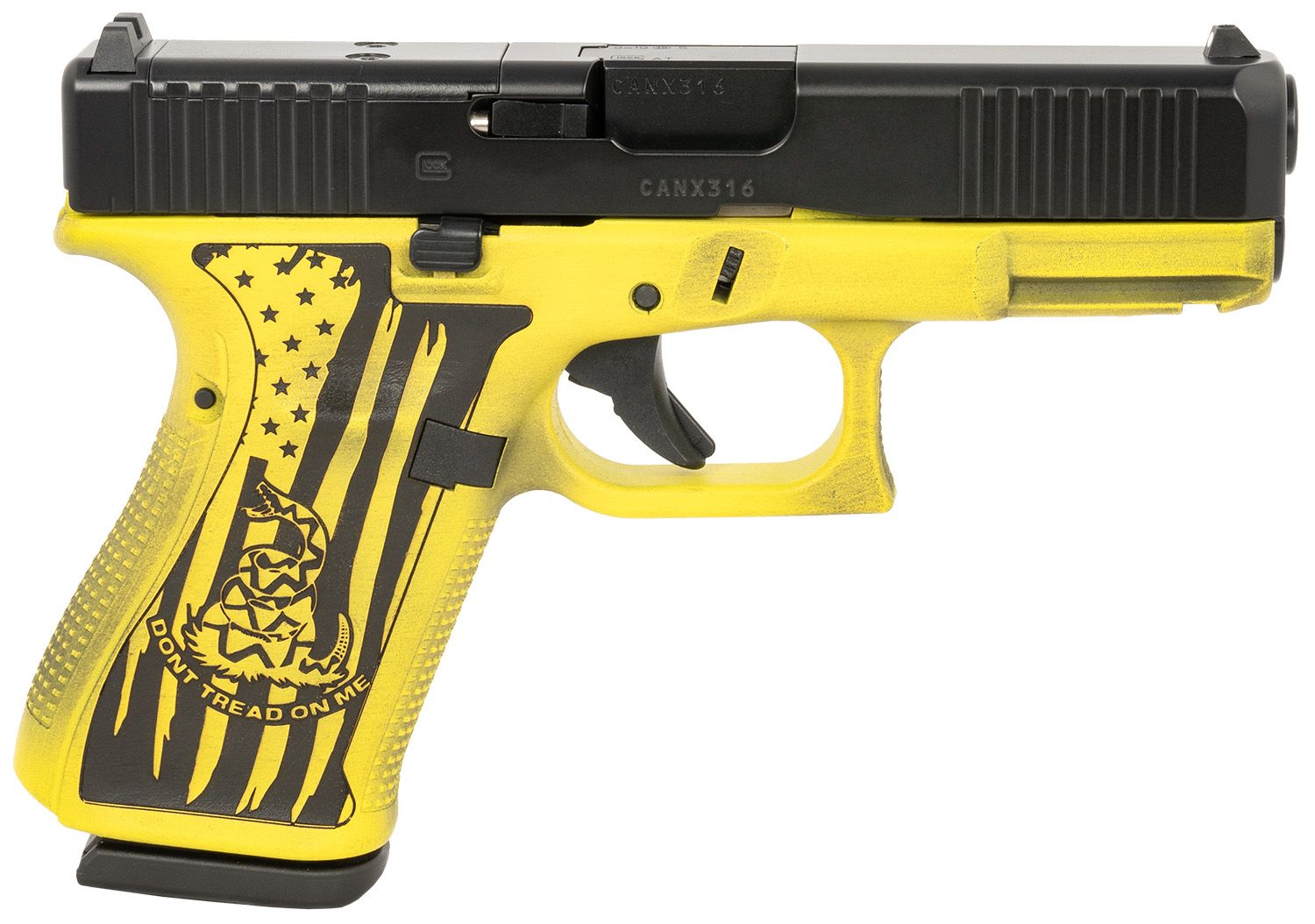 Glock G19 Gen 5 MOS 9mm 4.02" 10rd Pistol Black