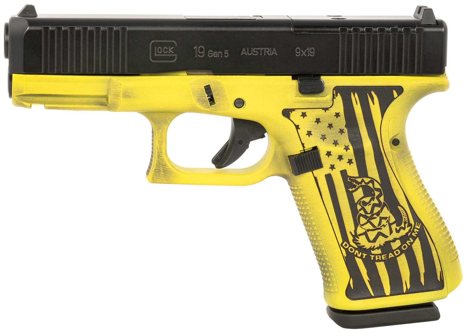 Glock G19 Gen 5 MOS 9mm 4.02" 10rd Pistol Black - Image 2