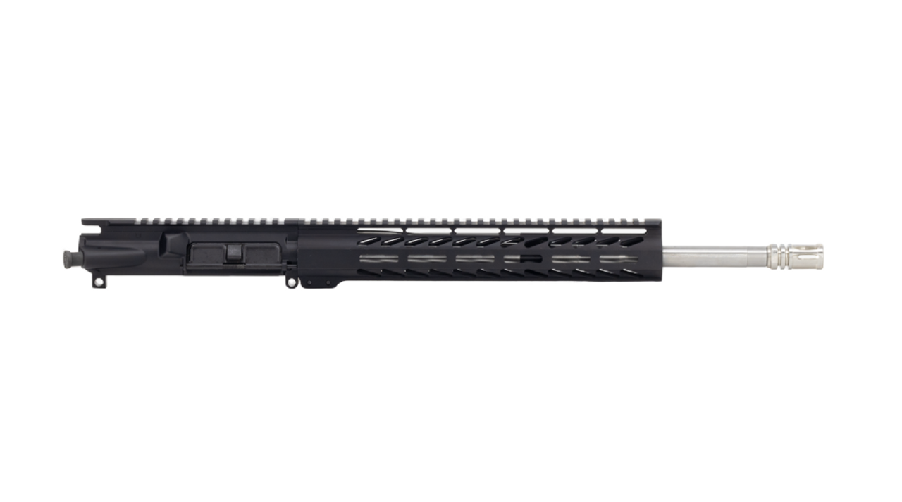ALWAYS ARMED 16" 5.56 NATO STAINLESS STEEL UPPER RECEIVER 12" RAIL - BLACK