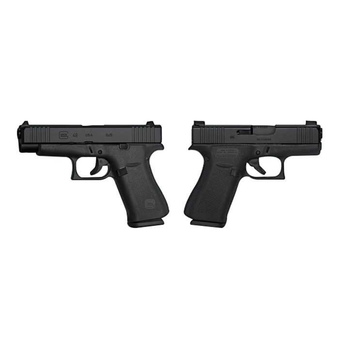 Glock G48 Black Compact 9x19mm Pistol - PA4850701 - Image 2