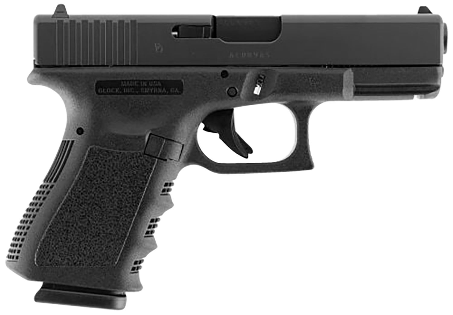 Glock 19 Gen 3 10 Round 9mm Pistol Black UI1950201