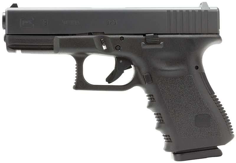 Glock 19 Gen 3 10 Round 9mm Pistol Black UI1950201 - Image 3