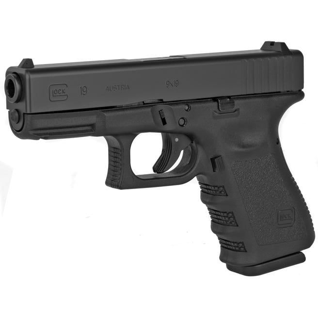 Glock 19 Gen 3 10 Round 9mm Pistol Black UI1950201 - Image 2