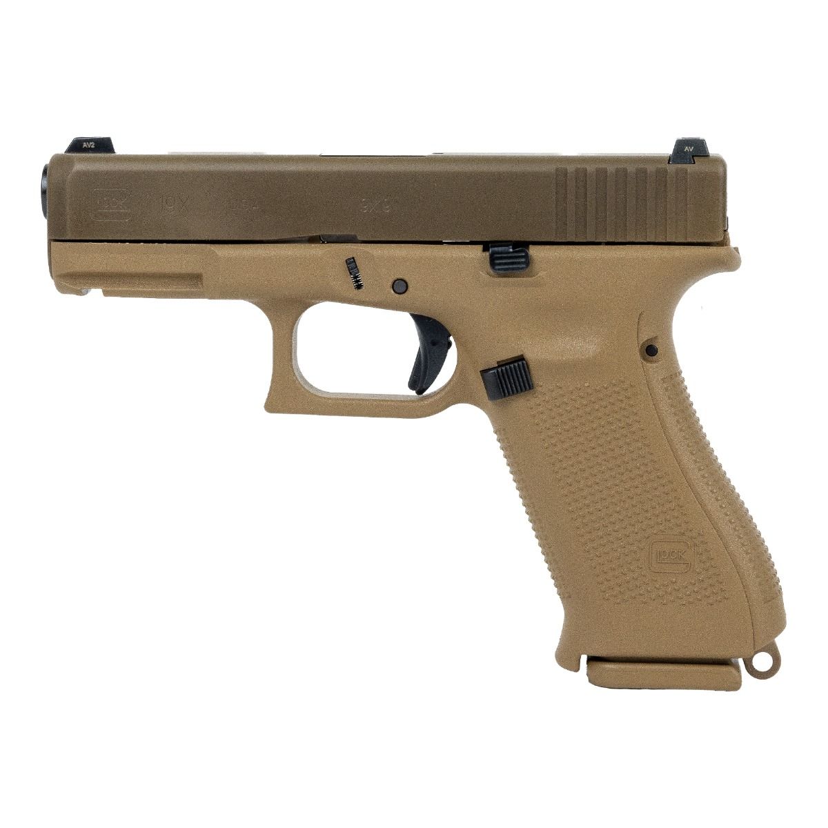 Glock 19X Gen5 9mm Pistol 17rd 4" GNS, FDE - G19X17US - Image 4