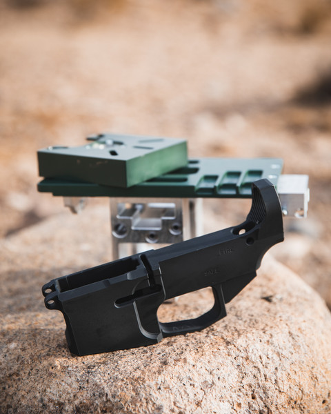 Type III Hard Anodized Billet AR-15 80% Lower Receiver - Image 5