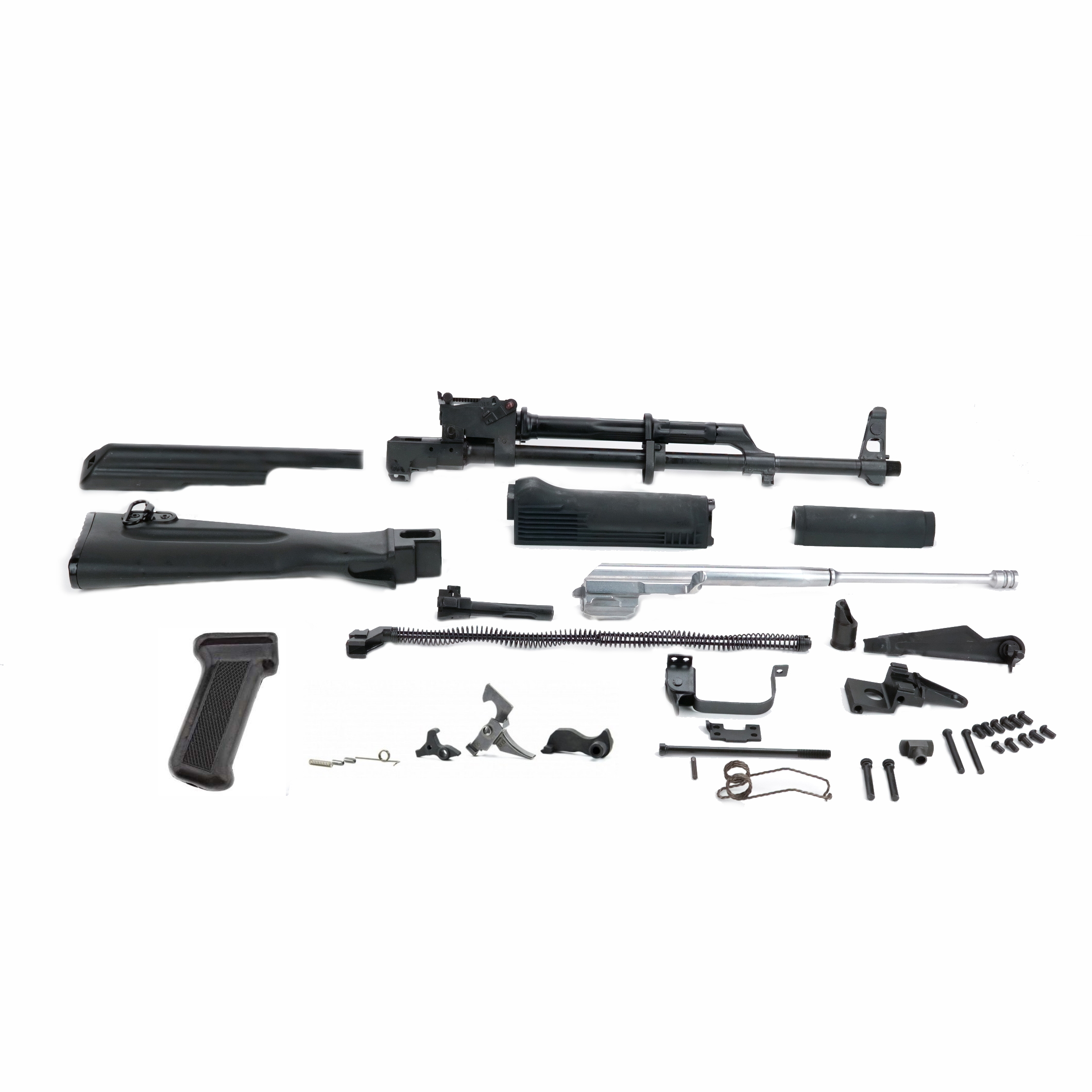 Ak47 7.62×39 Black Polymer Rifle Build Kit – head Spaced - Image 2