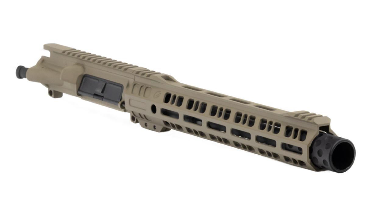 Grid Defense 7.5" 5.56 Flash Can Upper Receiver - FDE - Image 4