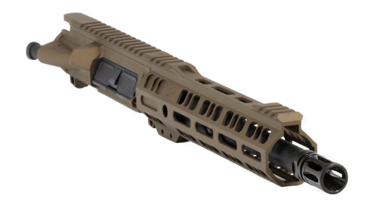 Grid Defense 10.5" 5.56 Upper Receiver - Burnt Bronze - Image 3