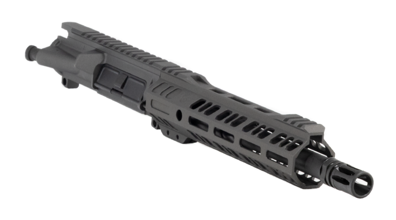 Grid Defense 10.5" 5.56 Upper Receiver - Tungsten Gray - Image 3