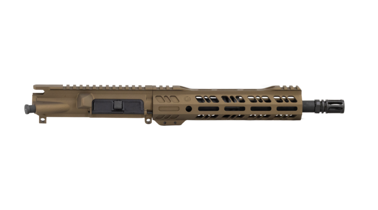 Grid Defense 10.5" 5.56 Upper Receiver - Burnt Bronze