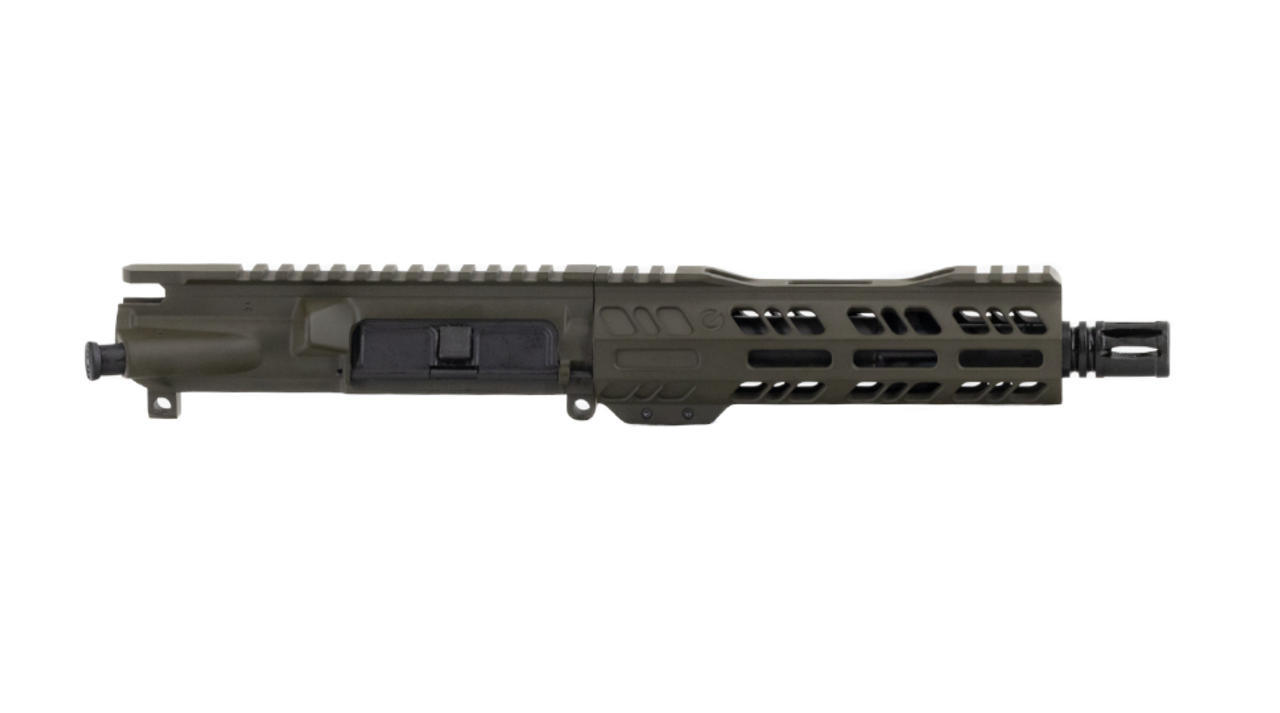 Grid Defense 7.5" 5.56 Upper Receiver - OD Green