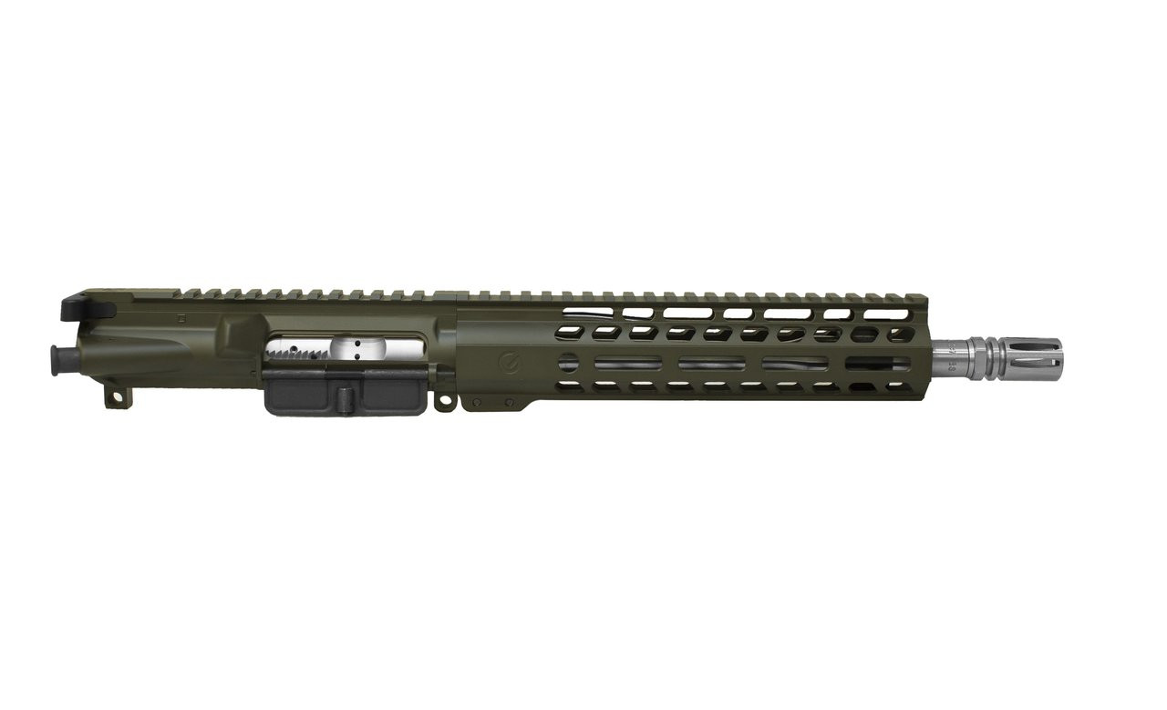 Ghost Elite 10.5" 5.56 Nato OD Green w/ Stainless Steel Upgrade & Nickel Boron BCG black charging handle