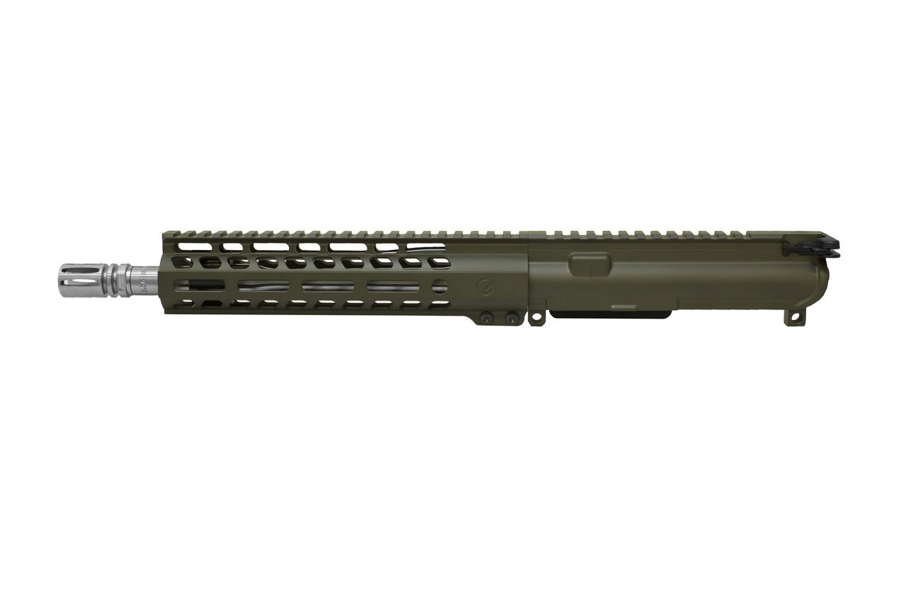 Ghost Elite 10.5" 5.56 Nato OD Green w/ Stainless Steel Upgrade & Nickel Boron BCG black charging handle - Image 2