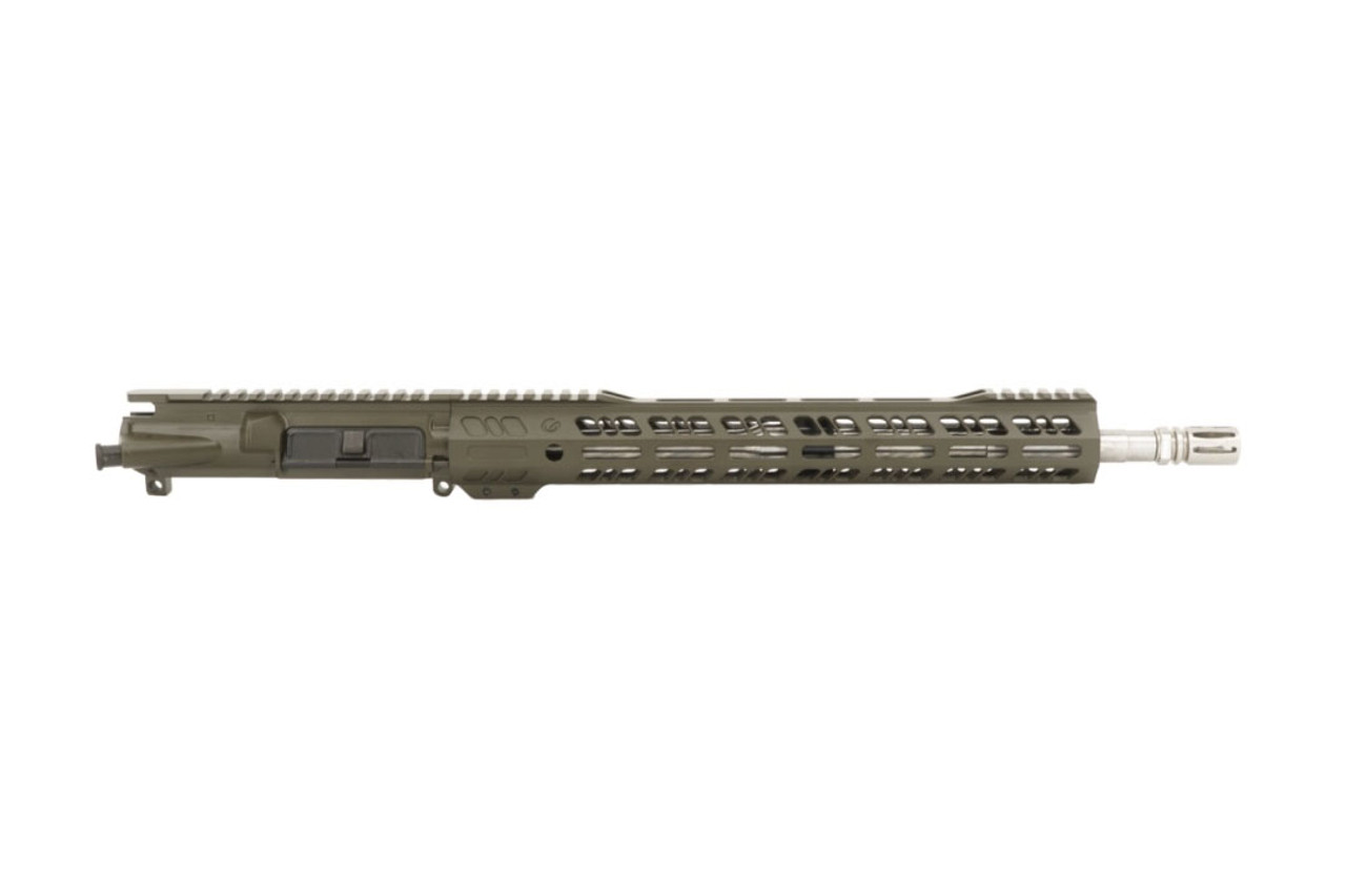 Grid Defense Stainless Steel 16" 5.56 Upper Receiver - OD Green