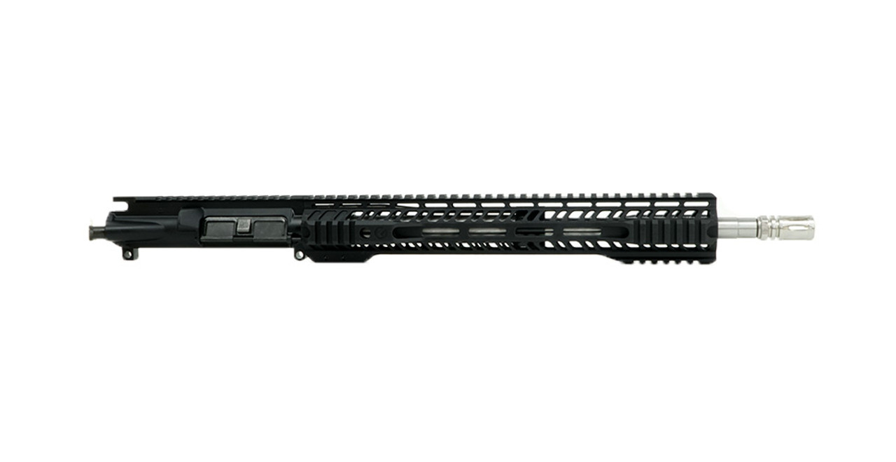 Grid Defense 16" 5.56 Quad Rail Upper Receiver with Stainless Steel 1:7 Barrel - Black