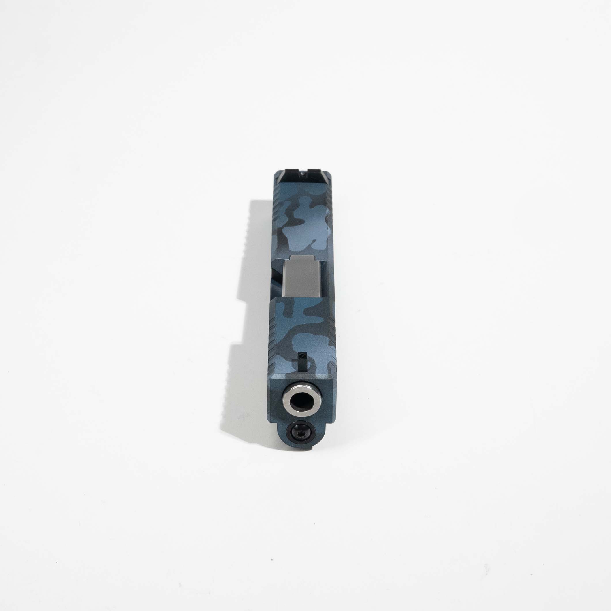Blue Camo Ghost 19 9mm Complete Slide - Image 2