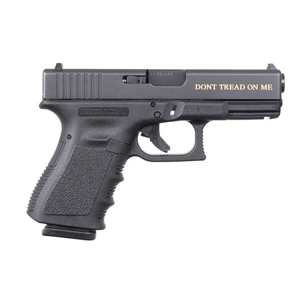 Glock 19 Gen 3 Gadsden 9mm Pistol Black - DAV-12411