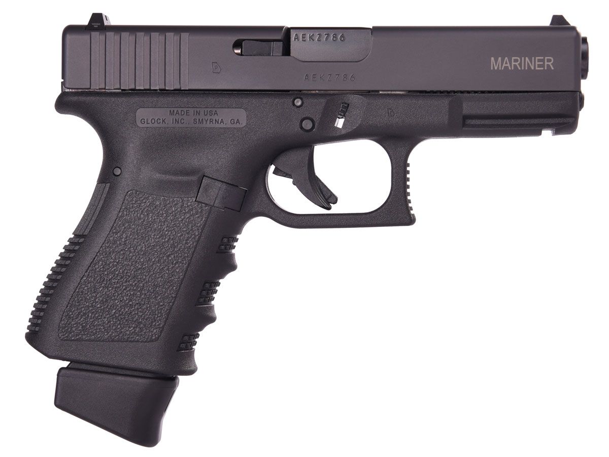 Glock 19 Gen 3 Mariner 9mm Pistol Black - EI19552006