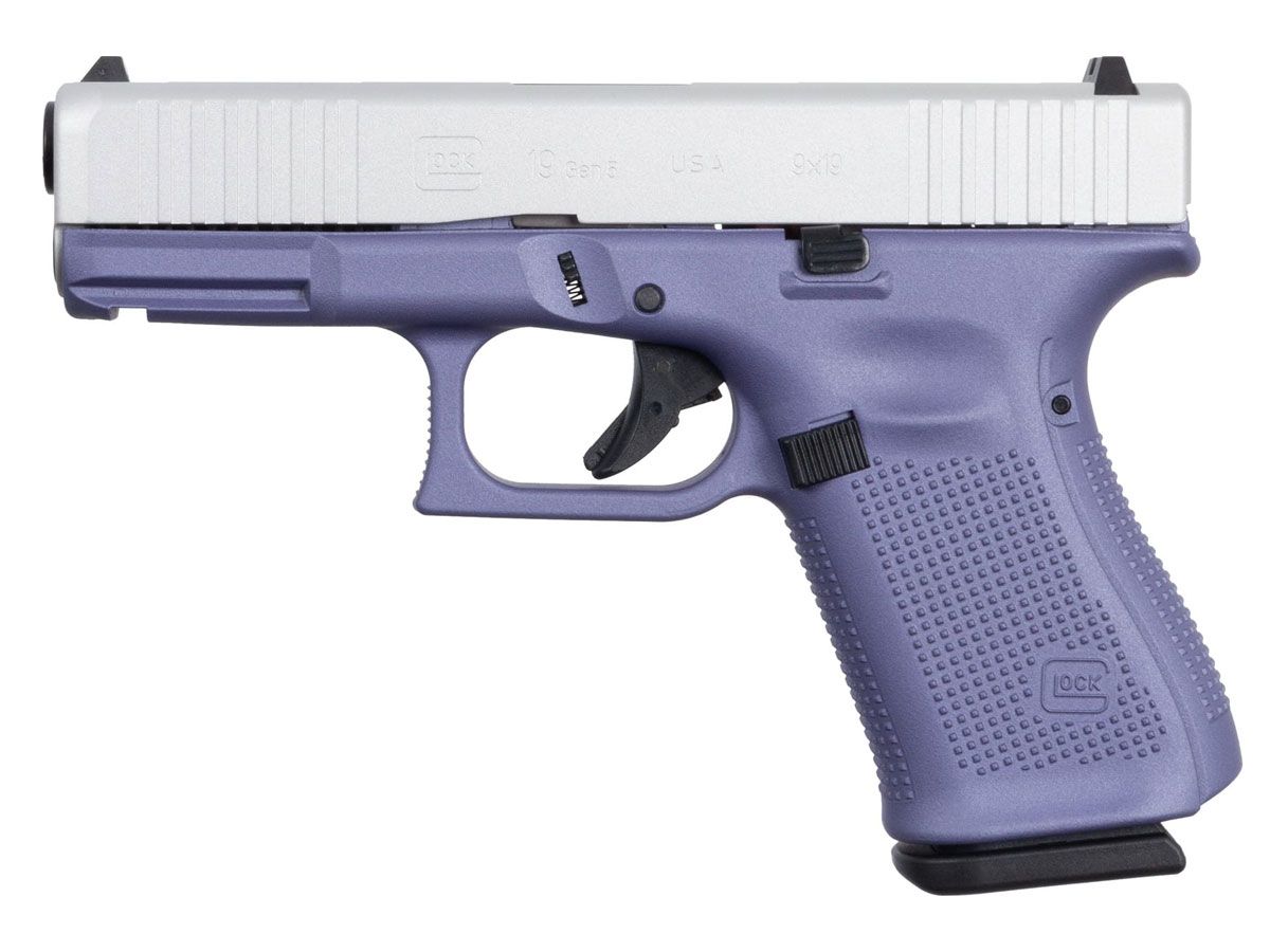 Glock 19 Gen 5 FS 9mm Pistol Crushed Orchid/Satin - ACG-57062