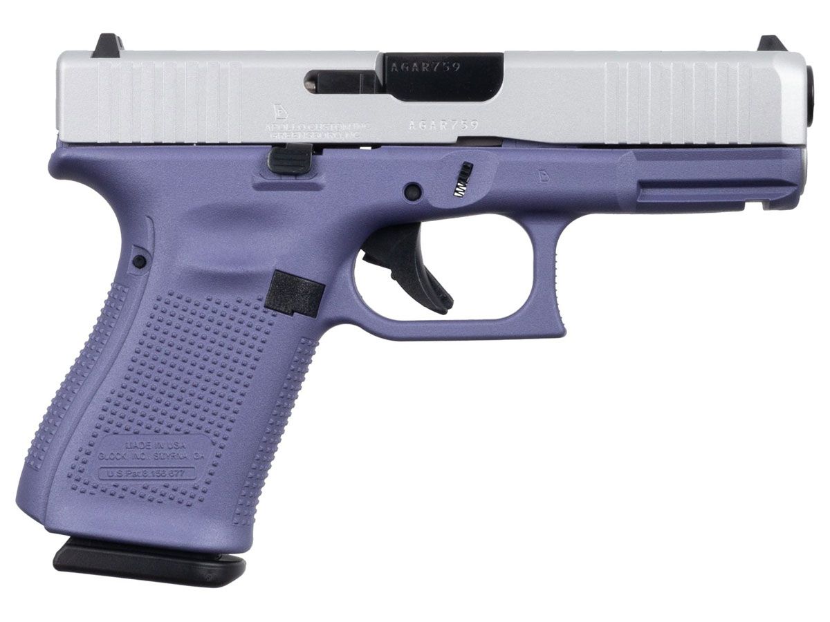 Glock 19 Gen 5 FS 9mm Pistol Crushed Orchid/Satin - ACG-57062 - Image 2