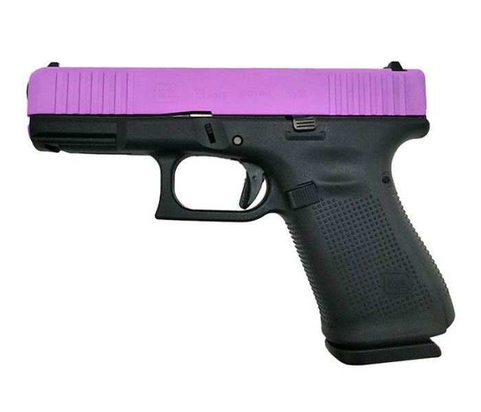 Glock 19 Gen 5 FS 9mm Pistol Purple/Black - PA195S204PPX