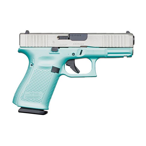 Glock 19 Gen 5 FS 9mm Pistol Robin's Egg Blue - ACG-57028
