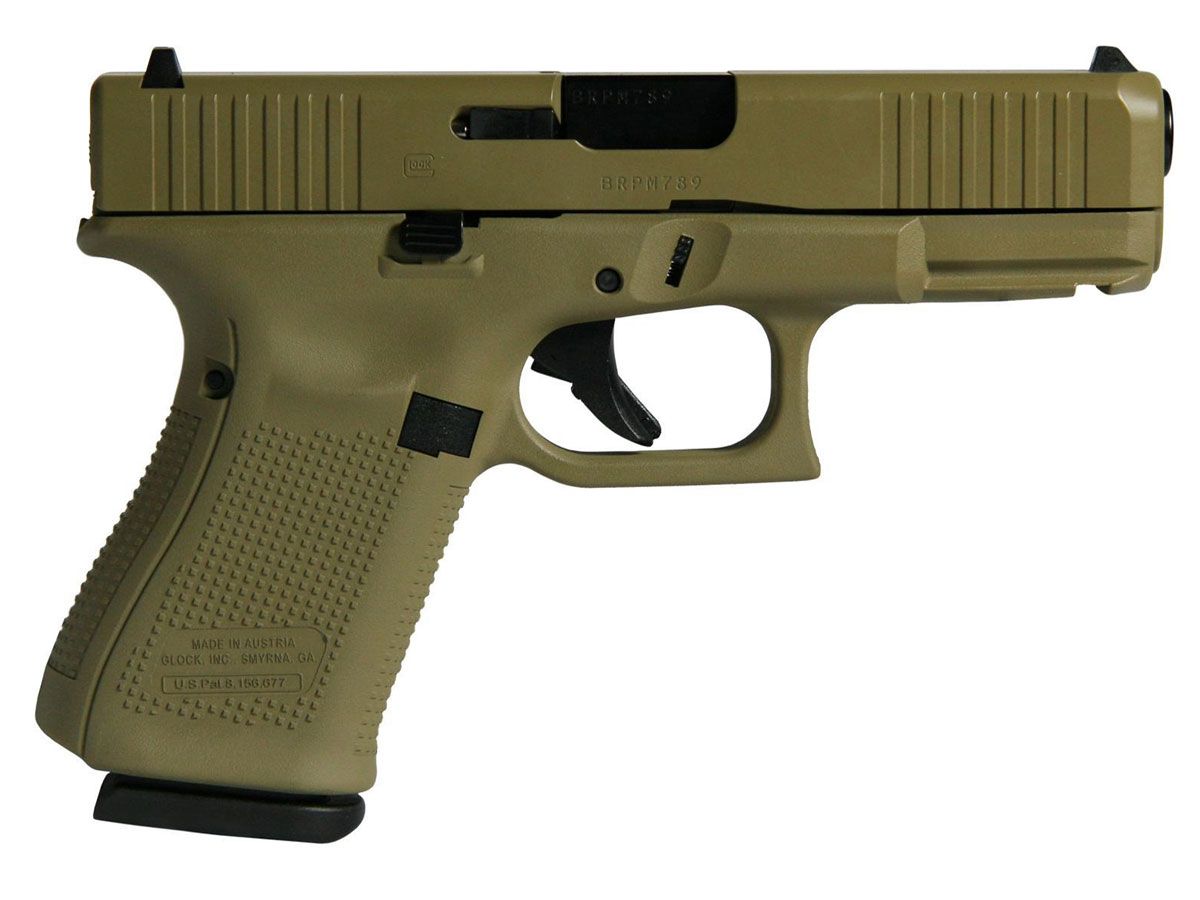 Glock 19 Gen 5 FS US 9mm Pistol Flat Dark Earth - UA195S203FDE
