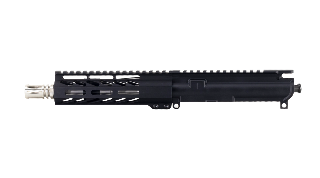 ALWAYS ARMED 7.5" 5.56 NATO STAINLESS STEEL UPPER RECEIVER - BLACK ANODIZED - Image 2