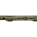 Grid Defense 16" 5.56 Quad Rail Upper Receiver - Burnt Bronze