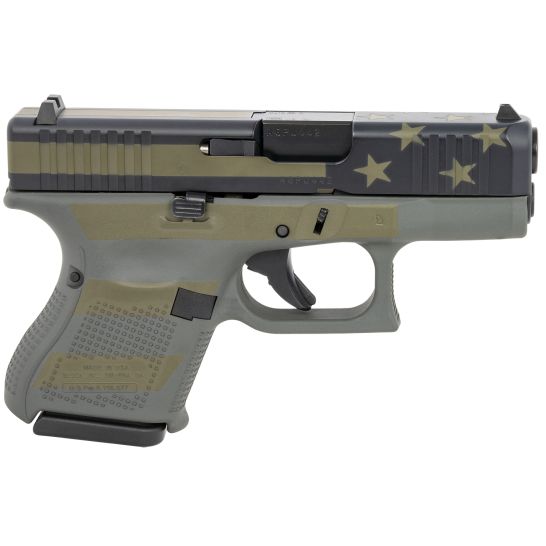 Glock 26 Gen 5 9mm 3.43" 10+1rds, Operator Flag Cerakote - UA265S204OP