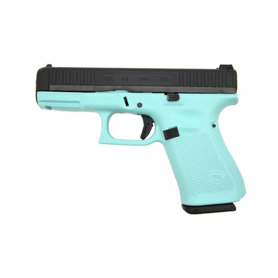 Glock 44 .22 LR Pistol, Robins Egg Blue - UA4450101REB