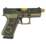 Glock G43X Revolution Subcompact 9mm 3.92" 10rds, Distressed Colonial Brown
