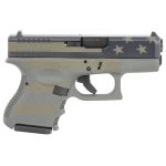 Glock 26 Gen 3 9mm 3.43" 10+1rds, Operator Flag Cerakote - UI2650204OP