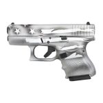 Glock G27 Gen 4 .40 S&W Pistol Sub Comp., Battleship Gray Distr Flag - PG2750204