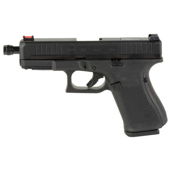 Glock 44 22LR 4.02" 10rd w/ Threaded Barrel, Black - UA445A501AO