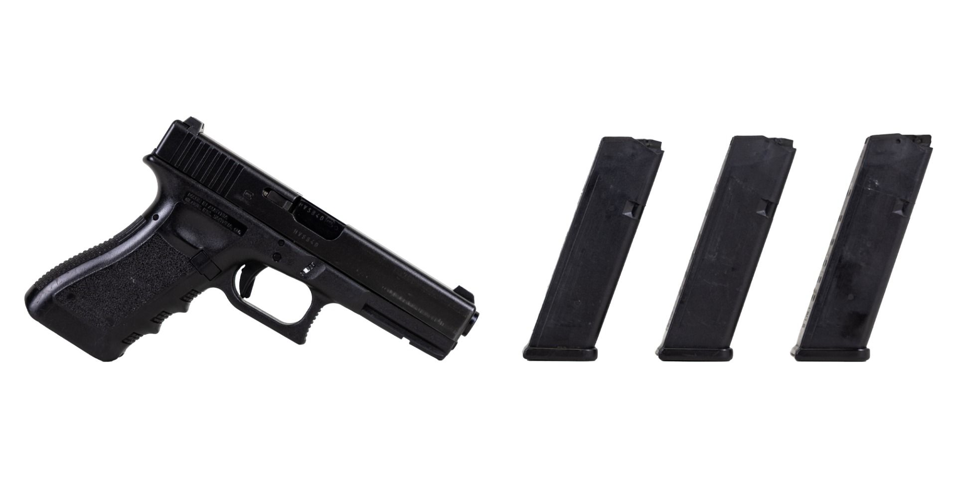 Glock Police Trade In G22 4.49" .40 S&W 13rd Pistol w/ 3 Mags & NS - ULPD25-01382 - Image 4