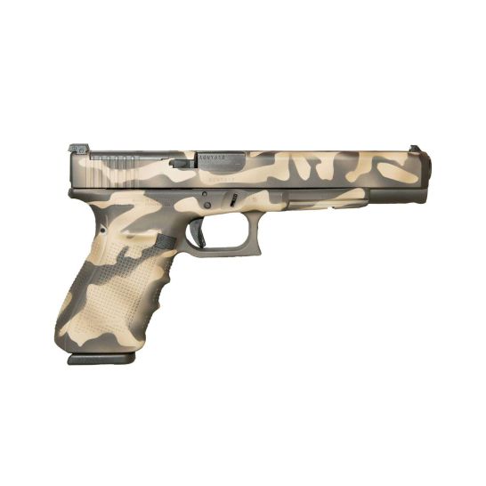 Glock G40 Gen 4 MOS 10mm 6.02" 15rd Pistol, Sandstorm Camo - UG4030103MOSSC