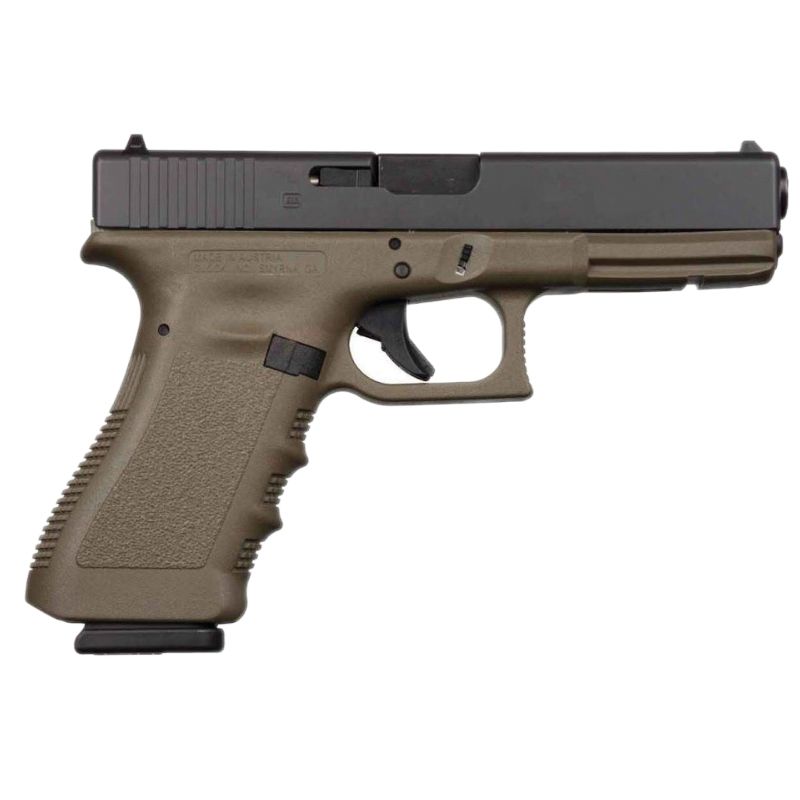 Glock G17 Gen 3 Standard 9mm 4.49" 17rds OD Green