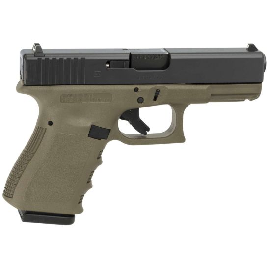 Glock G26 Gen 3 Subcompact 9mm 3.43" 10rds, OD Green - Image 2