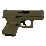 Glock G26 Gen 5 Custom FDE Subcompact 9mm 3.43" 10rds, Flat Dark Earth