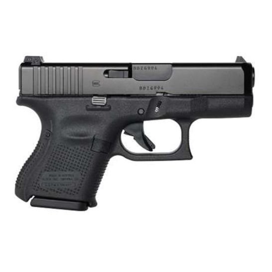 Glock G26 Gen 5 Subcompact 9mm 3.43" 10rds, Black