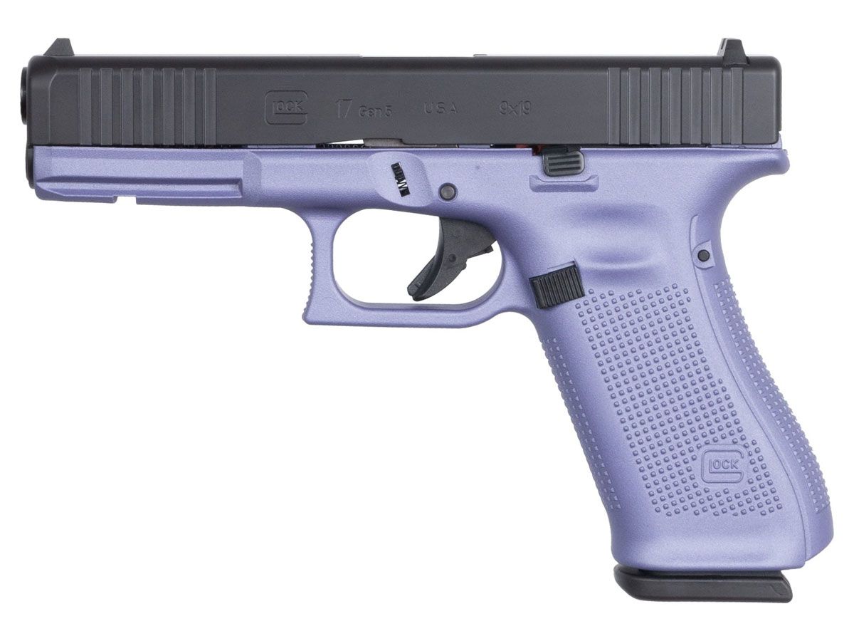 Glock 17 Gen 5 FS 9mm Pistol Crushed Orchid/Black - ACG-57058