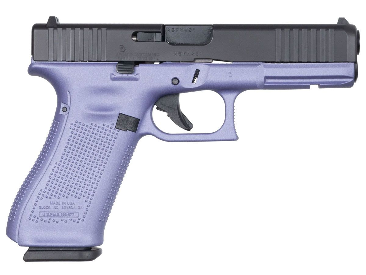 Glock 17 Gen 5 FS 9mm Pistol Crushed Orchid/Black - ACG-57058 - Image 2